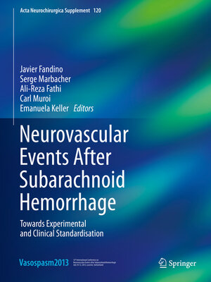 cover image of Neurovascular Events After Subarachnoid Hemorrhage